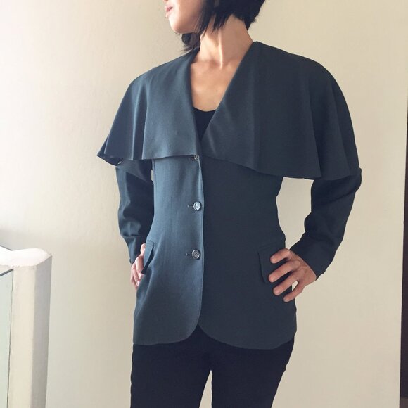 Vintage Nick Coleman Capelet Collar Jacket